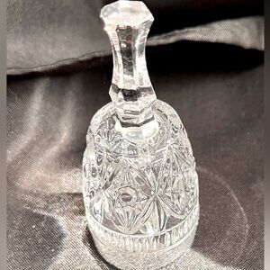 Tritschler Winterhalder Bleikristall Lead Crystal Bell Clear Sound Vintage Gift